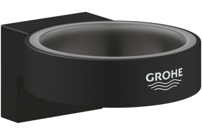 Держатель для стакана, дозатора жидкого мыла, черный Grohe Selection 41217KF0