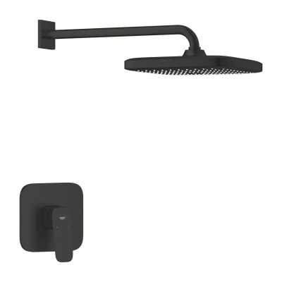 Душевая система со смесителем для душа, черный Grohe Cubeo 1053342430 Душевая система со смесителем для душа, черный Grohe Cubeo 1053342430