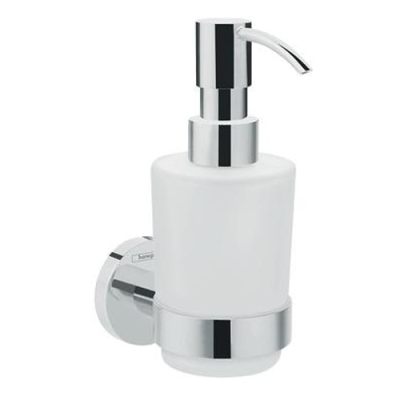 Дозатор жидкого мыла с держателем, хром Hansgrohe Logis Universal 41714000