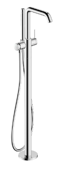 Смеситель для ванны, напольный, хром Hansgrohe Tecturis 73440000 