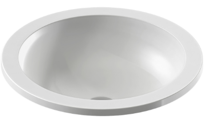 EYL102-00 VOX Раковина 48 см, круглая, белая