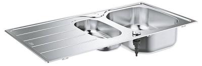 Мойка K200, оборачиваемая, 965x500, нержавеющая сталь Grohe 31564SD1 Мойка K200, оборачиваемая, 965x500, нержавеющая сталь Grohe 31564SD1