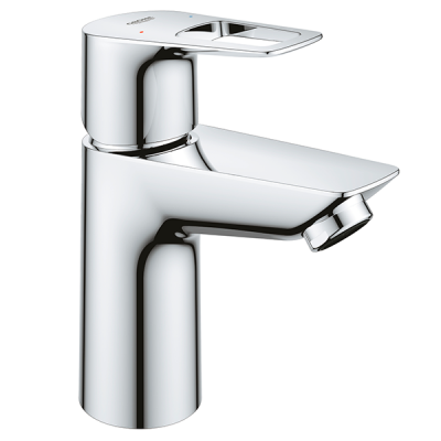 Смеситель для раковины с нажимным донным клапаном, размер S, хром Grohe BauLoop 23879001