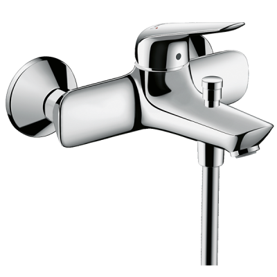 Смеситель для ванны c душем, хром Hansgrohe Novus 71040000 