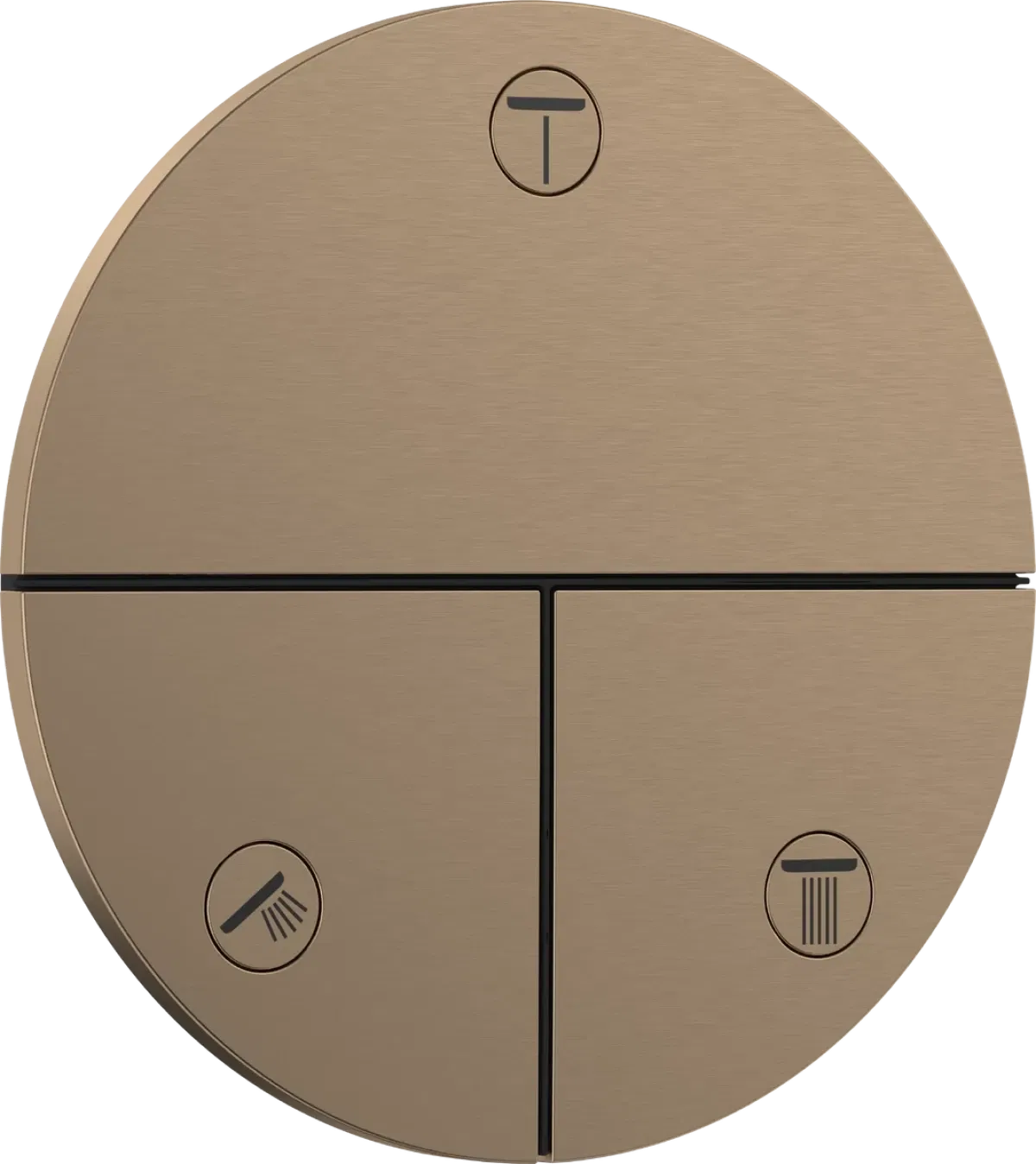 Переключатель потоков, бронза Hansgrohe ShowerSelect Comfort S 15558140