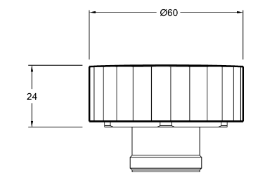 Ручки смесителя (2 шт), хром Jacob Delafon GRANDS BOULEVARDS E25390-CP