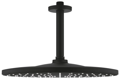 Верхний душ с кронштейном 142, черный Grohe Rainshower 310 22122KF0 Верхний душ с кронштейном 142, черный Grohe Rainshower 310 22122KF0