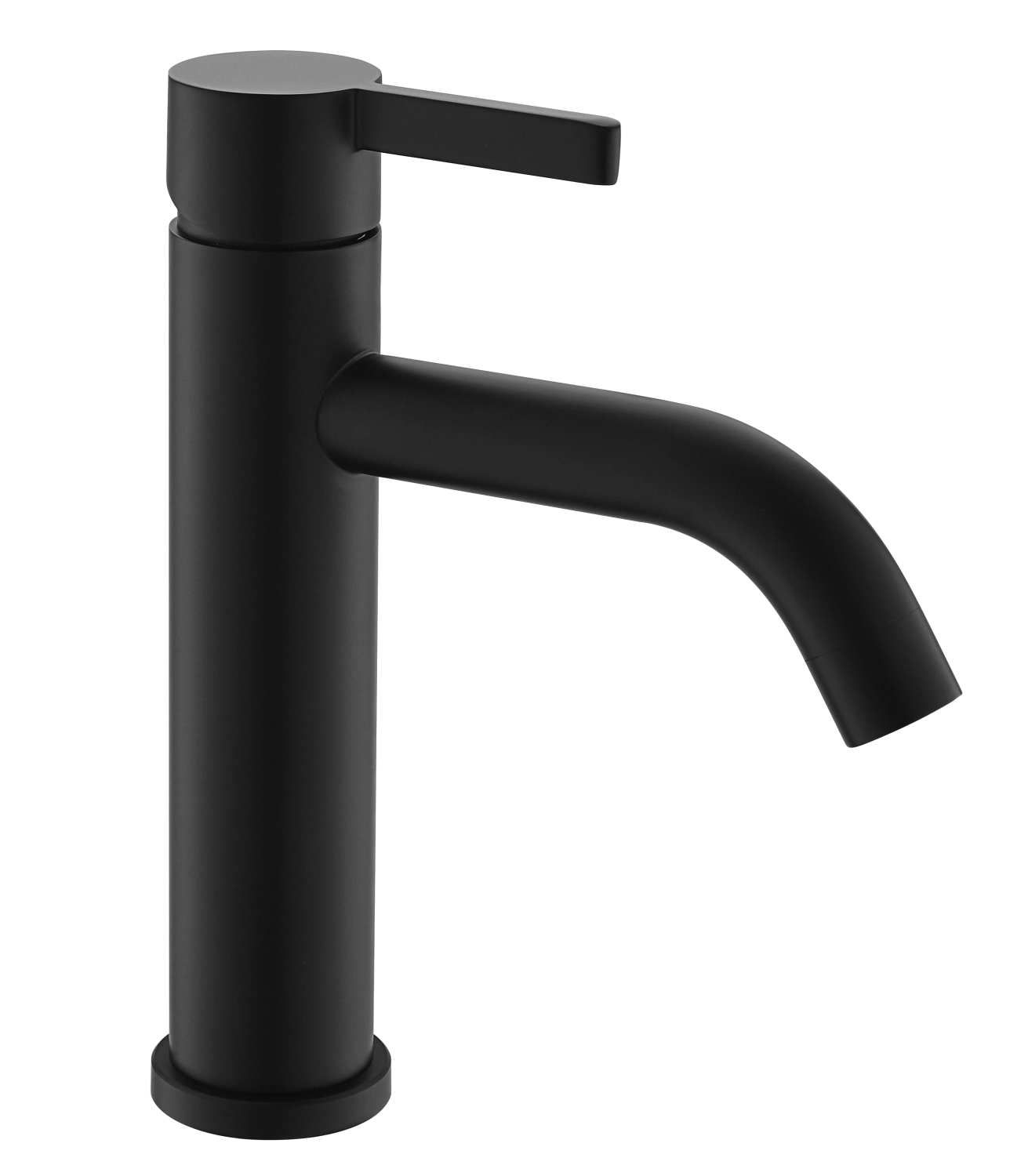 Смеситель для раковины, черный VODA Vessel VSL26B
