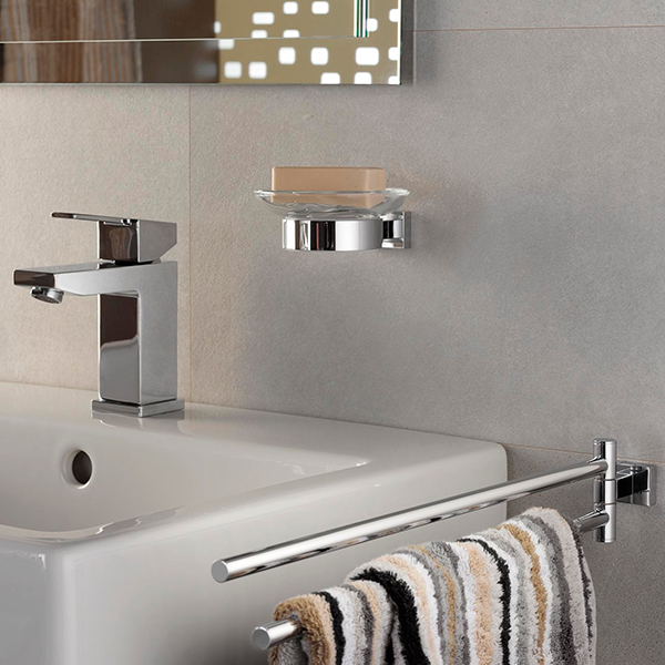 Держатель полотенца двойной, хром Grohe Essentials Cube 40624001