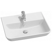 Раковина подвесная 60, белая Jacob Delafon Struktura EGD111-00