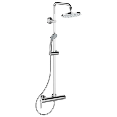 Душевая система со смесителем для душа, 3 вида струи, хром Ideal Standard Ideal Rain Eco SL B1098AA Душевая система со смесителем для душа, 3 вида струи, хром Ideal Standard Ideal Rain Eco SL B1098AA