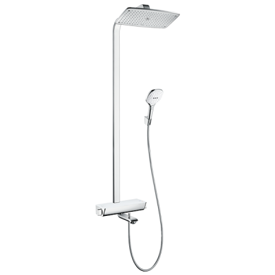 Душевая система с термостатом для ванны, хром Hansgrohe Raindance Select E360 Showerpipe 27113400