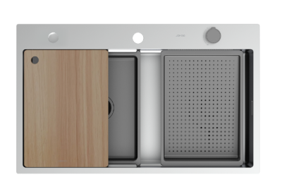 Мойка 480x780, одна чаша, нержавеющая сталь JOMOO 06293-BZ-I011