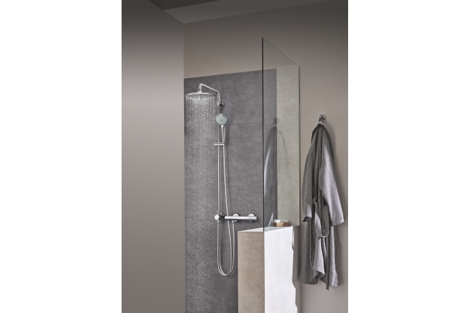 Душевая система с переключателем, без смесителя, хром Grohe Euphoria System 260 27421002