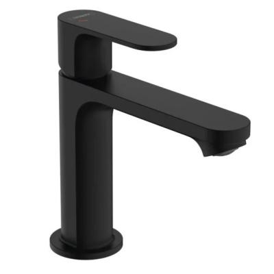 Смеситель для раковины 110, с донным клапаном, черный Hansgrohe Rebris S CoolStart EcoSmart 72588670