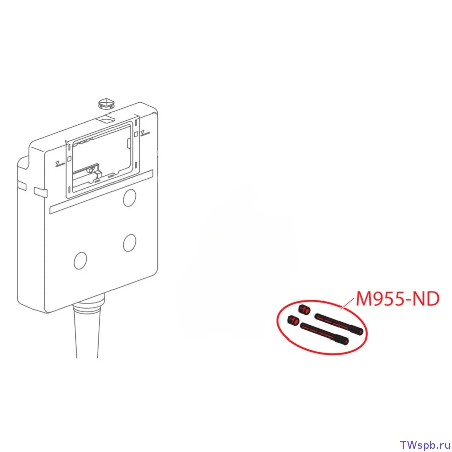 Комплект для замены толкателей механизма AM Alcaplast M955-ND