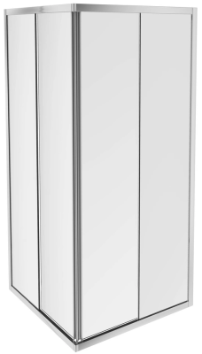 Угловое ограждение 900x900, хром Jacob Delafon Serenity E14A90-GA