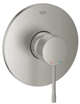 Смеситель для душа, встраиваемый, суперсталь Grohe Essence 24168DC1