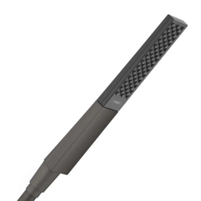Ручной душ 100, шлиф.черный хром Hansgrohe Rainfinity 26866340 Ручной душ 100, шлиф.черный хром Hansgrohe Rainfinity 26866340