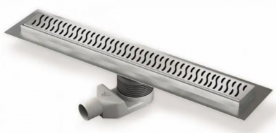 Трап линейный для пола, боковой слив, поворотный излив MCH CHN1050H1