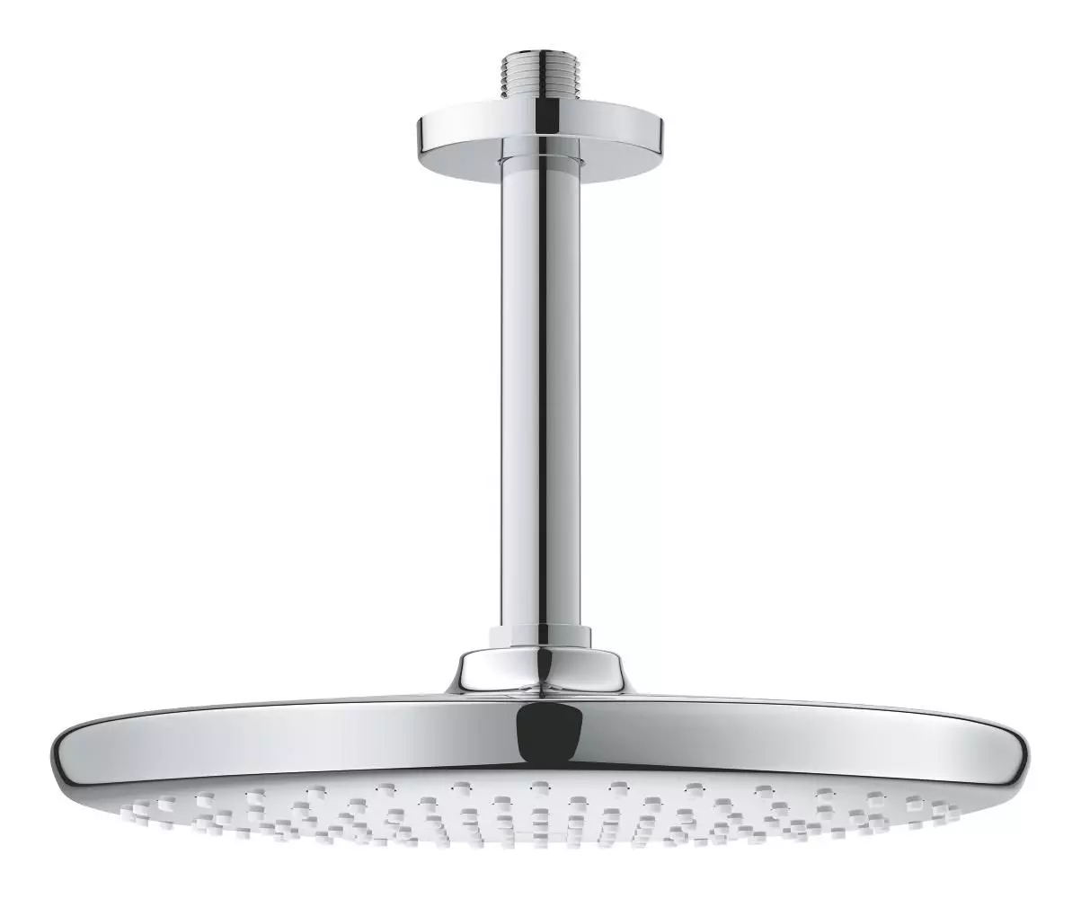 Верхний душ c потолочным кронштейном 142, круглый Grohe Tempesta 250 26664000