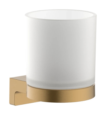 Стакан для зубных щеток с держателем, бронза Hansgrohe AddStoris S 41769140