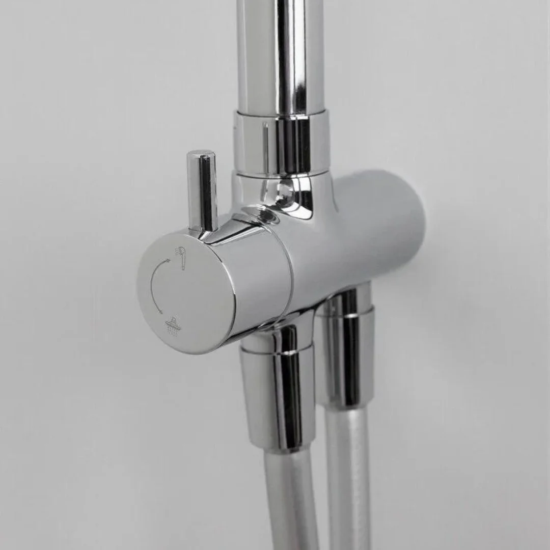 Душевая система с переключателем, без смесителя, хром ESKO ST950