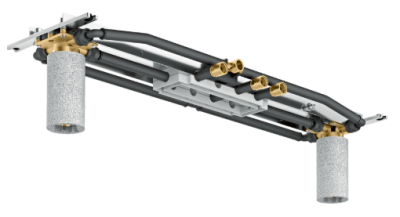 Скрытая монтажная часть ShowerHeaven 1200/300 4jet со световым модулем Axor ShowerSolutions 12922180