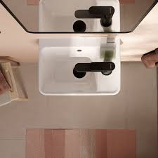 Раковина подвесная 36, белая Hansgrohe Xanuia Q 60129450 | интернет-магазин Sanstore в Алматы Раковина подвесная 36, белая Hansgrohe Xanuia Q 60129450
