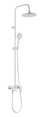 Душевая система со смесителем для ванны, белый ESKO Kazan White ST225KZW