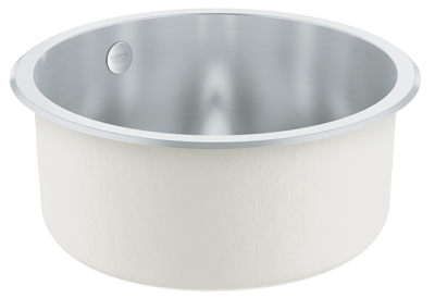 Мойка K200, круглая, нержавеющая сталь Grohe Sink 31720SD0 Мойка K200, круглая, нержавеющая сталь Grohe Sink 31720SD0