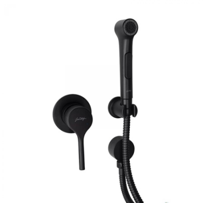 Гигиенический душ со смесителем, черный Jacob Delafon Elate E24610-BL