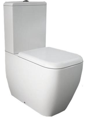 Крышка-сиденье для унитаза с микролифтом Rak Ceramics Metropolitan Deluxe YFG100A Крышка-сиденье для унитаза с микролифтом Rak Ceramics Metropolitan Deluxe YFG100A