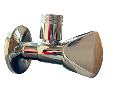 Угловой вентиль для стиральной машины 1/2х1/2 с переходником 3/4 Grohe 2295814K