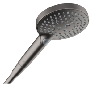 Ручной душ 120, 3 вида струи, шлиф. черный Hansgrohe Raindance Select 26014340
