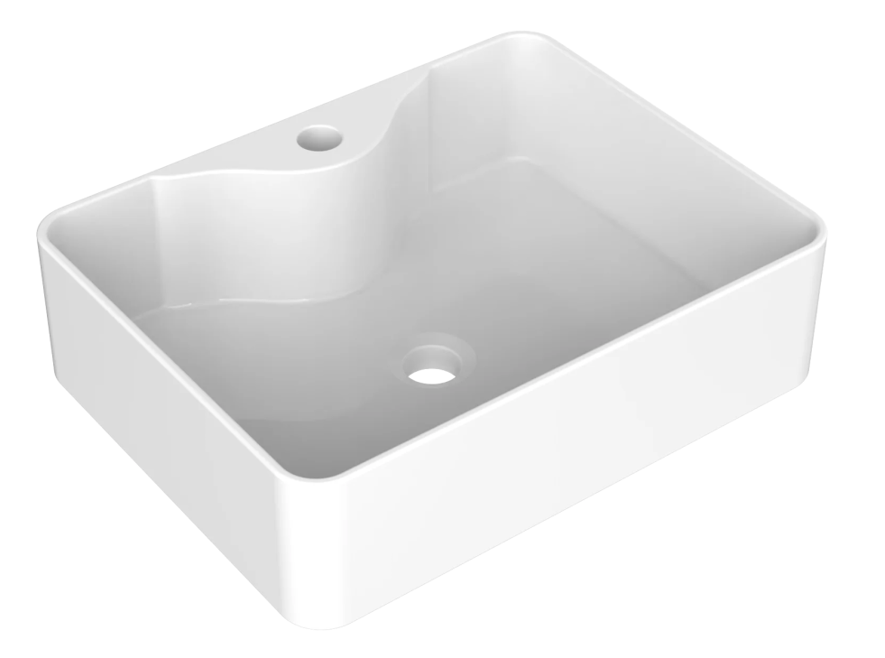 Раковина накладная 48, белая JOMOO 12812-1/11P-I011