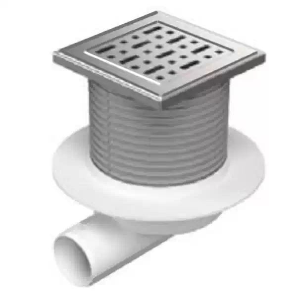 Трап точечный для пола, боковой слив MCH F1425XL