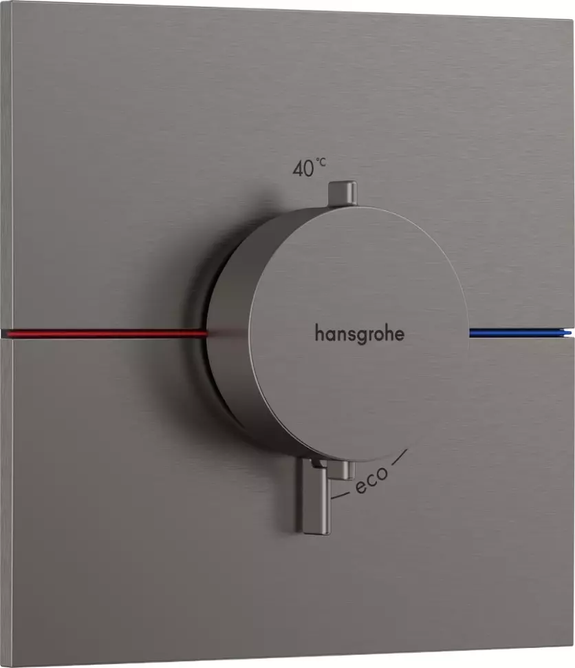 Термостат для душа, встраиваемый, шлиф.черный хром Hansgrohe ShowerSelect Comfort E 15574340