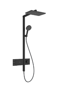 Душевая система с термостатом для душа, черный Hansgrohe Raindance Alive Q 24591670