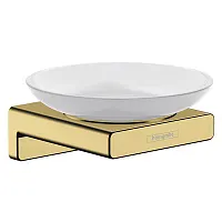 Мыльница с держателем, золото Hansgrohe AddStoris 41746990