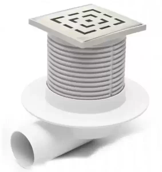 Трап точечный для пола, боковой слив MCH L425L