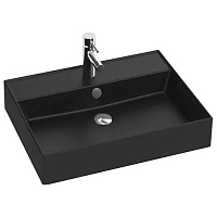Раковина накладная 60, черная Jacob Delafon Vivienne EXBH112-NGM