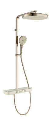 Душевая система с термостатом, золото-белый SSWW SAQM011A-LW3-1