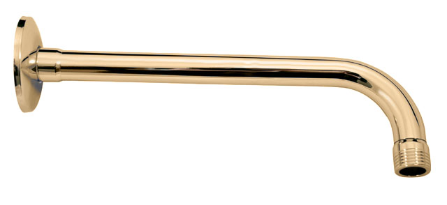 MD0150Z Душевой кронштейн 400 мм, цвет золото
