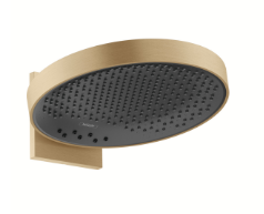Верхний душ 360, с настенным креплением, бронза Hansgrohe Rainfinity 26234140