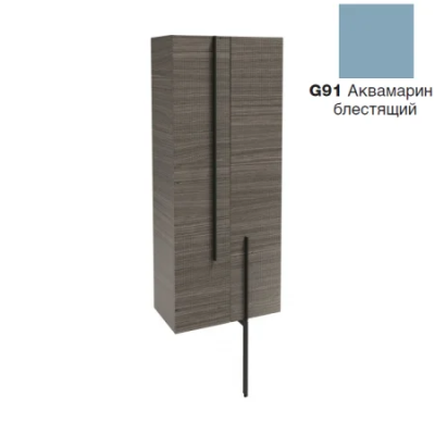 EB3046-G91 Nouvelle Vague Шкаф пенал люкс 60 см, лак, аквамарин блестящий EB3046-G91 Nouvelle Vague Шкаф пенал люкс 60 см, лак, аквамарин блестящий