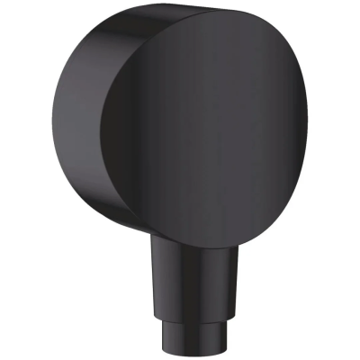 Подключение для душевого шланга, черный Hansgrohe FixFit 26453670 Подключение для душевого шланга, черный Hansgrohe FixFit 26453670