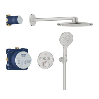Душевая система встраиваемая, суперсталь Grohe Grohtherm SmartControl 310 34863DC0 Душевая система встраиваемая, суперсталь Grohe Grohtherm SmartControl 310 34863DC0