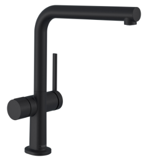 Смеситель для кухни 270, выдвижной излив, черный Hansgrohe Talis M54 72827670