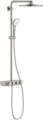 Душевая система с термостатом для душа, суперсталь Grohe Euphoria SmartControl 310 Duo 26507DC0
